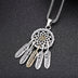 Sterling Silver Dreamcatcher Pendant Necklace