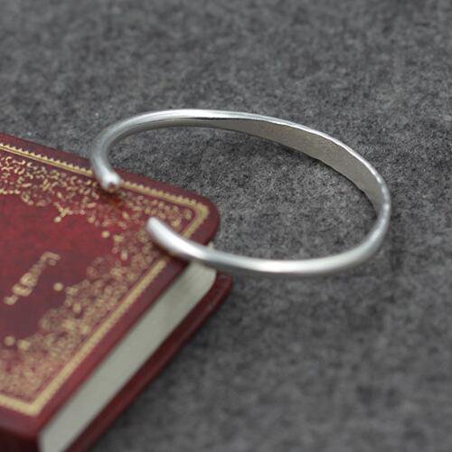 Sterling Silver Hammered Cuff Bracelet