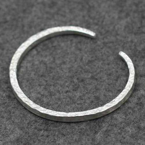 Sterling Silver Hammered Cuff Bracelet