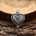 Sterling Silver Heart Pendant Necklace