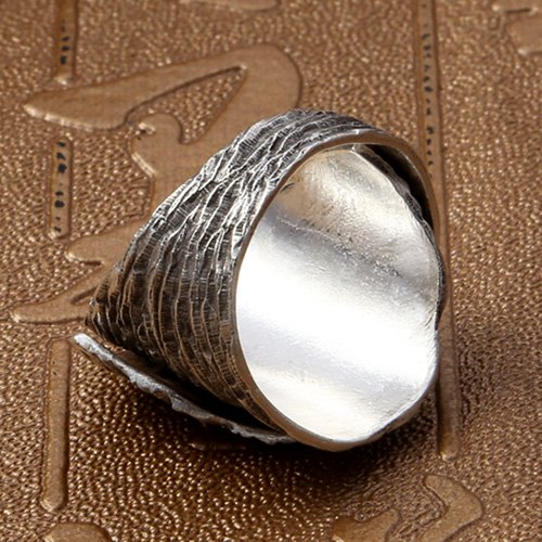 Sterling Silver Leaf Wrap Ring