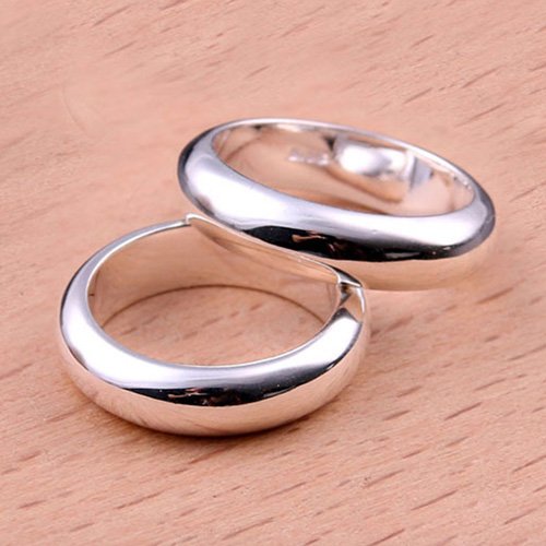 Sterling Silver Plain Band Ring