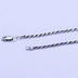 1.3 mm Sterling Silver Rope Chain 18"-30"