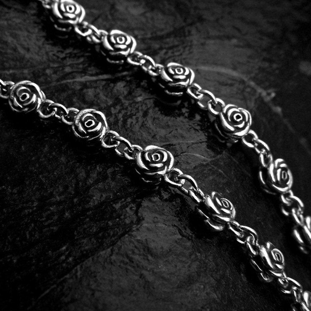 Sterling Silver Rose Chain 20"-24"