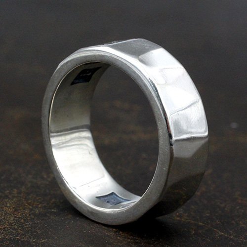 Sterling Silver Sculpted Band Ring