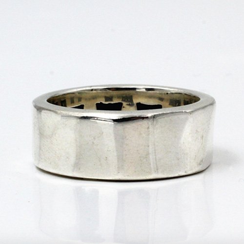 Sterling Silver Sculpted Band Ring