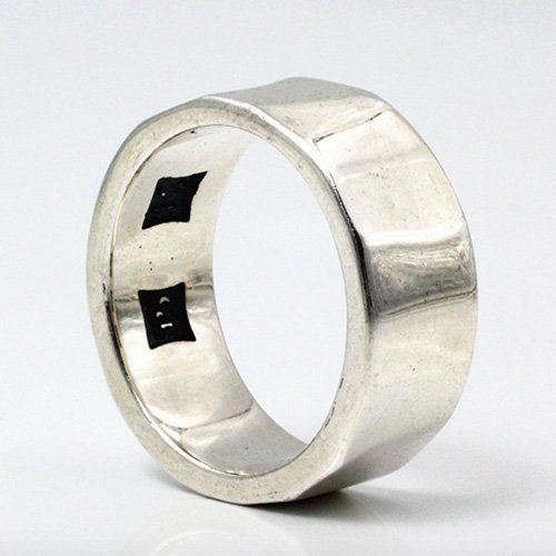 Sterling Silver Sculpted Band Ring