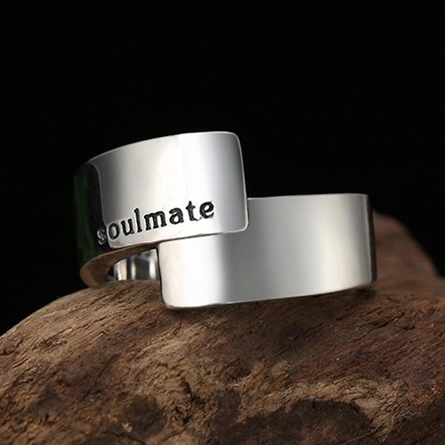 Sterling Silver Soulmate Pinky Ring