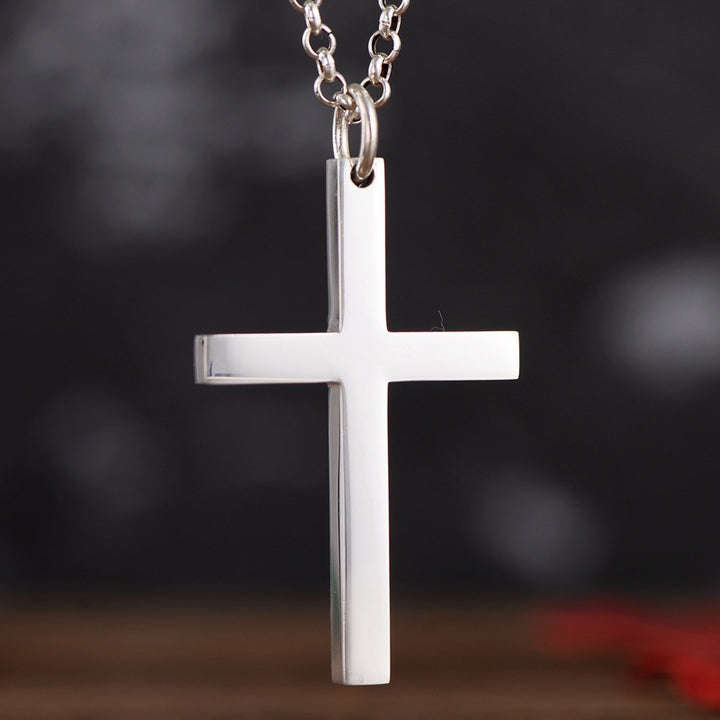 Sterling Silver Cross Pendant Necklace