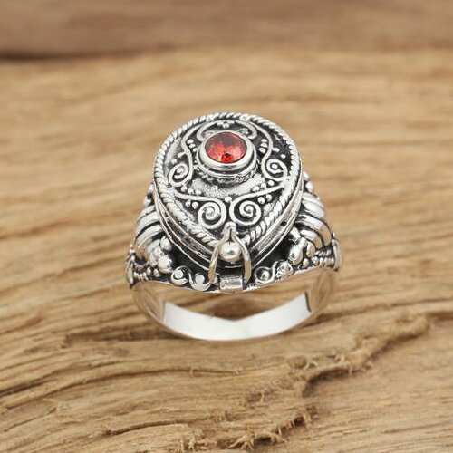 Women's Sterling Silver Gawu Box Ring