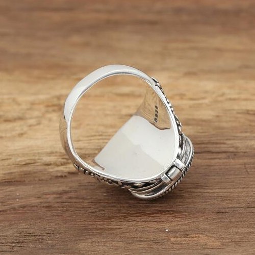 Women's Sterling Silver Gawu Box Ring