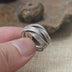 Women's Sterling Silver Handmade Wrap Ring