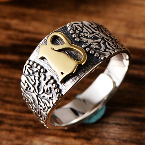 Women’s Sterling Silver Cat Ring