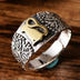 Women’s Sterling Silver Cat Ring