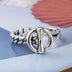 Women’s Sterling Silver Link Pattern Ring