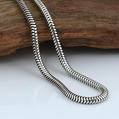 Silverwala 925 Sterling Silver Snake Chain : Amazon.in: Fashion