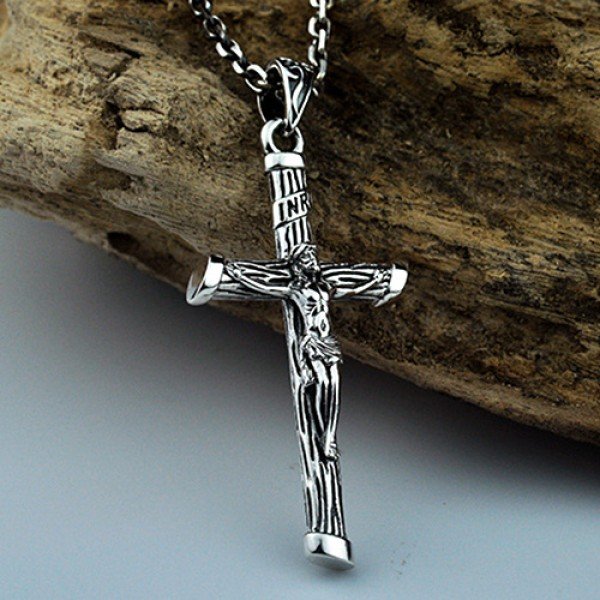 Silver Crucifix Chain | lupon.gov.ph