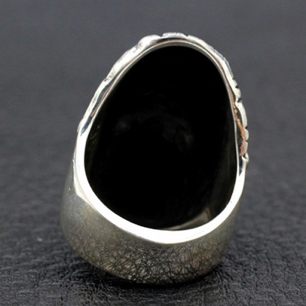 Men's Sterling Silver King Kong Ring - Jewelry1000.com